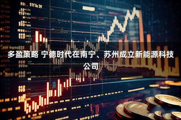 多盈策略 宁德时代在南宁、苏州成立新能源科技公司