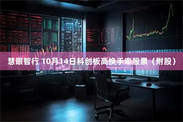 慧眼智行 10月14日科创板高换手率股票（附股）
